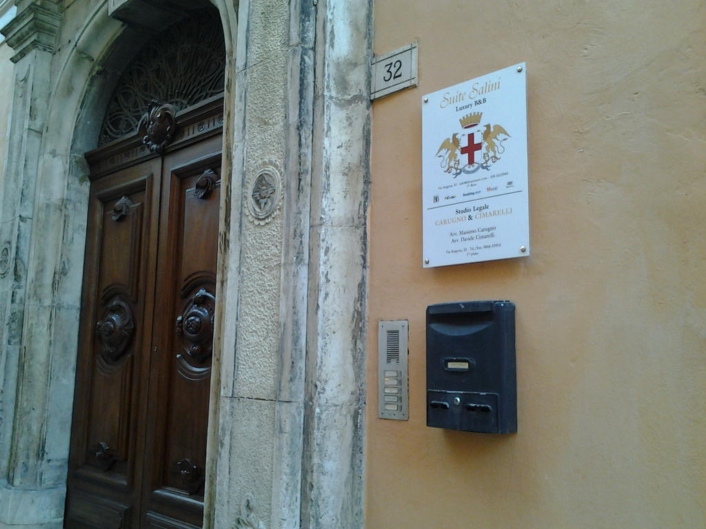 Palazzo Salini - Appartamento Familiare スルモナ エクステリア 写真